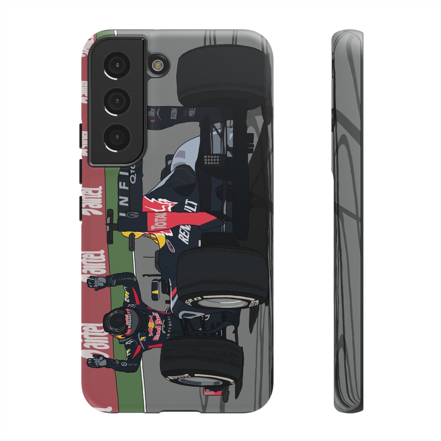 F1 Racing Samsung Phone Case: Sebastian Vettel