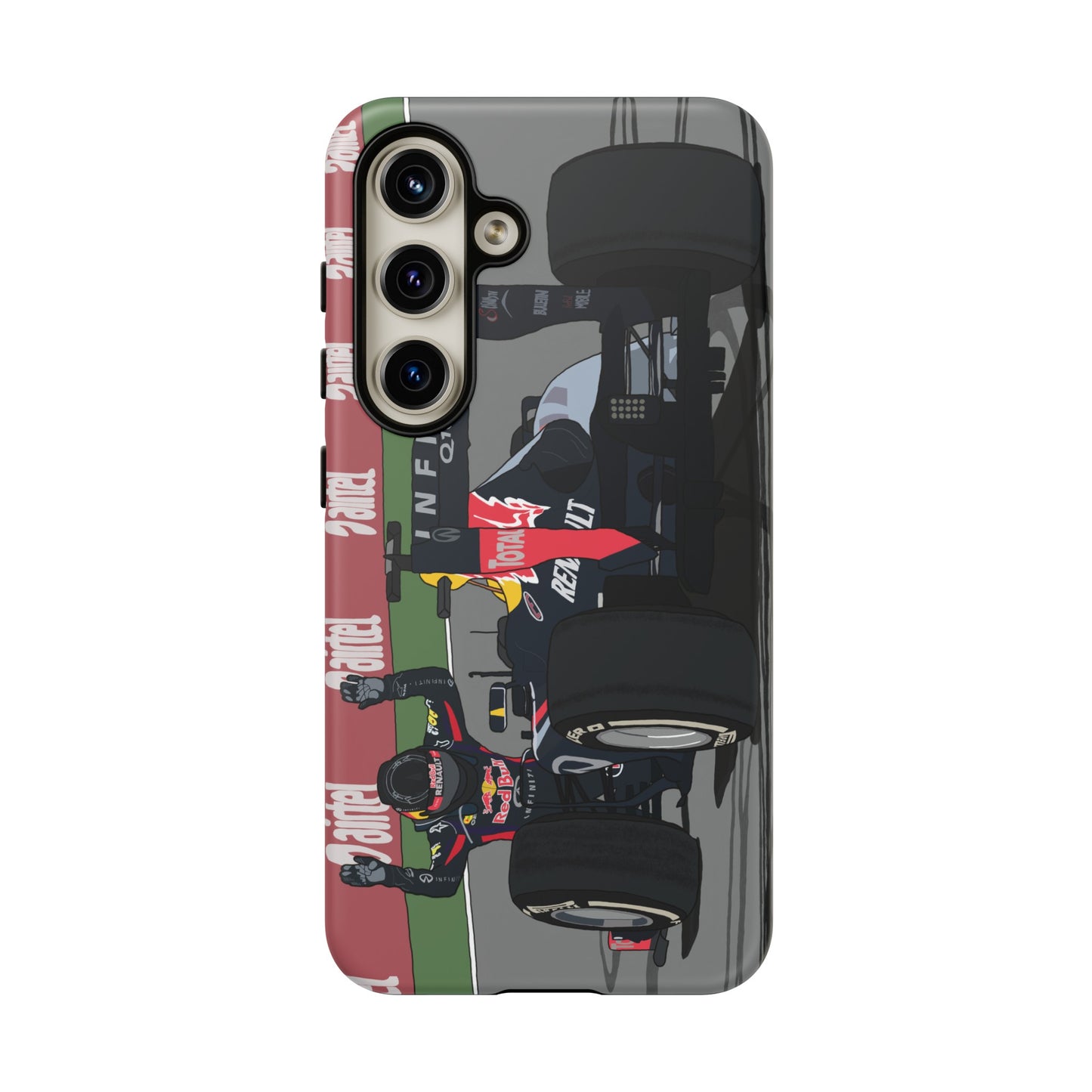 F1 Racing Samsung Phone Case: Sebastian Vettel