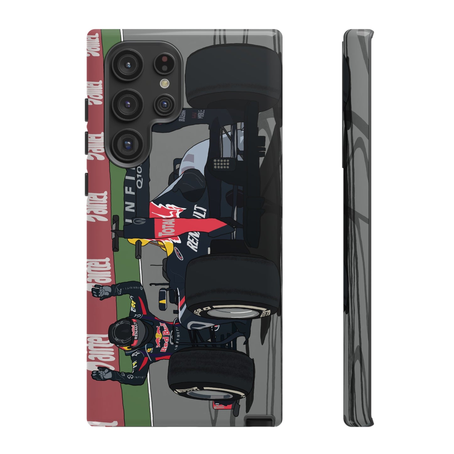 F1 Racing Samsung Phone Case: Sebastian Vettel