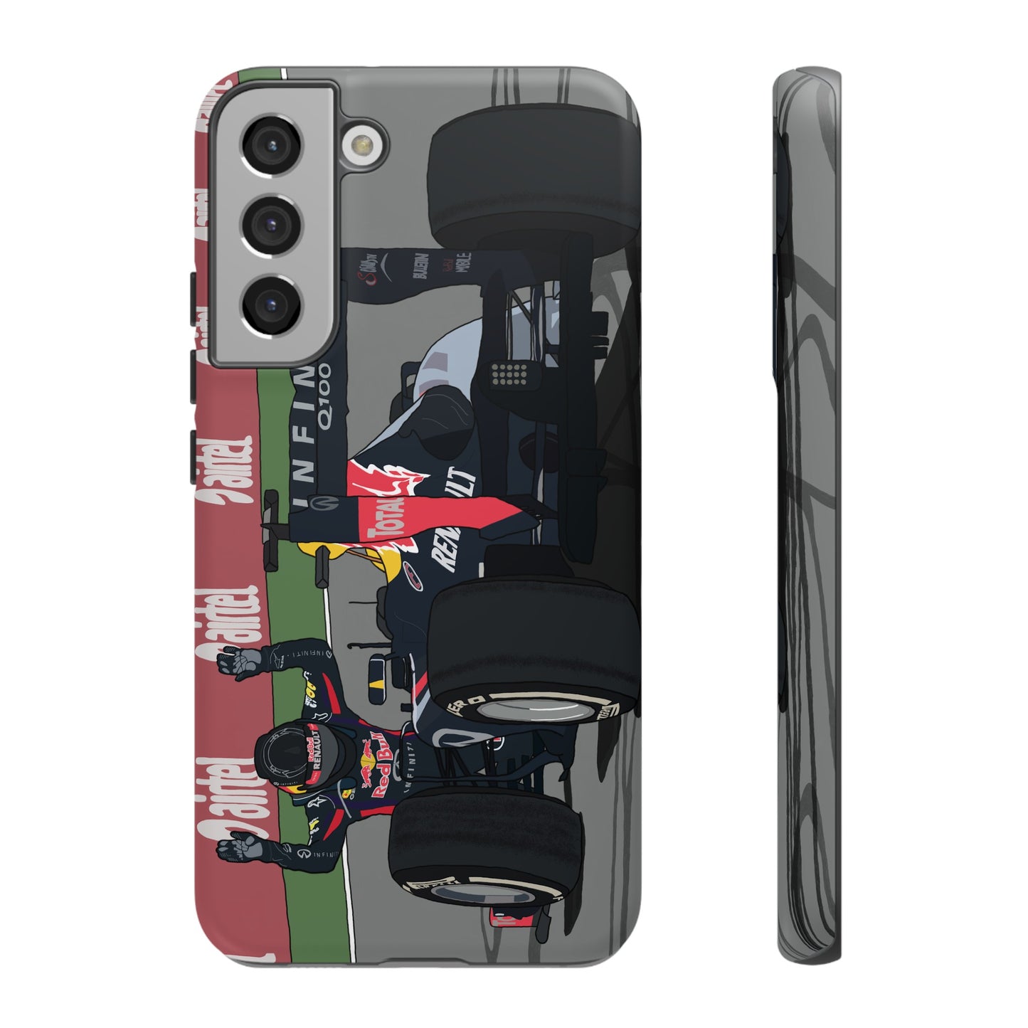 F1 Racing Samsung Phone Case: Sebastian Vettel