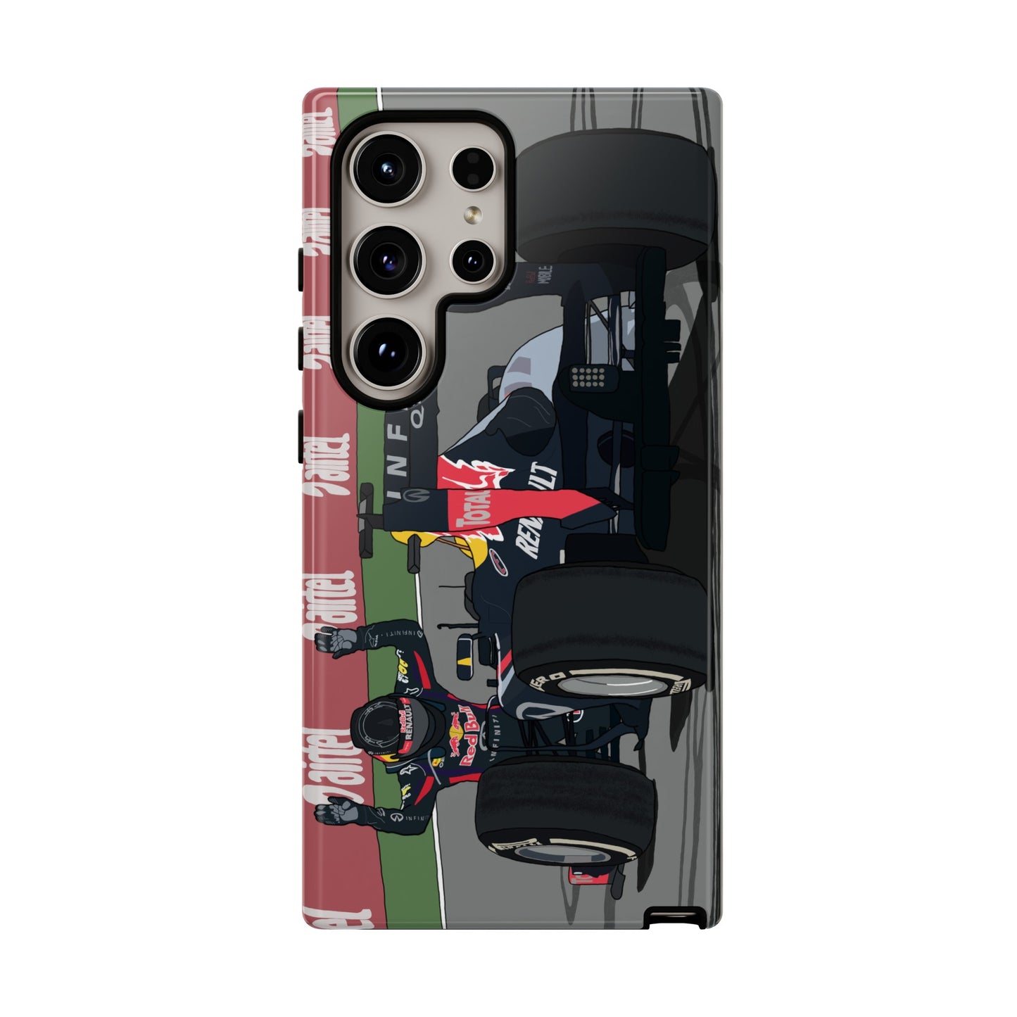 F1 Racing Samsung Phone Case: Sebastian Vettel