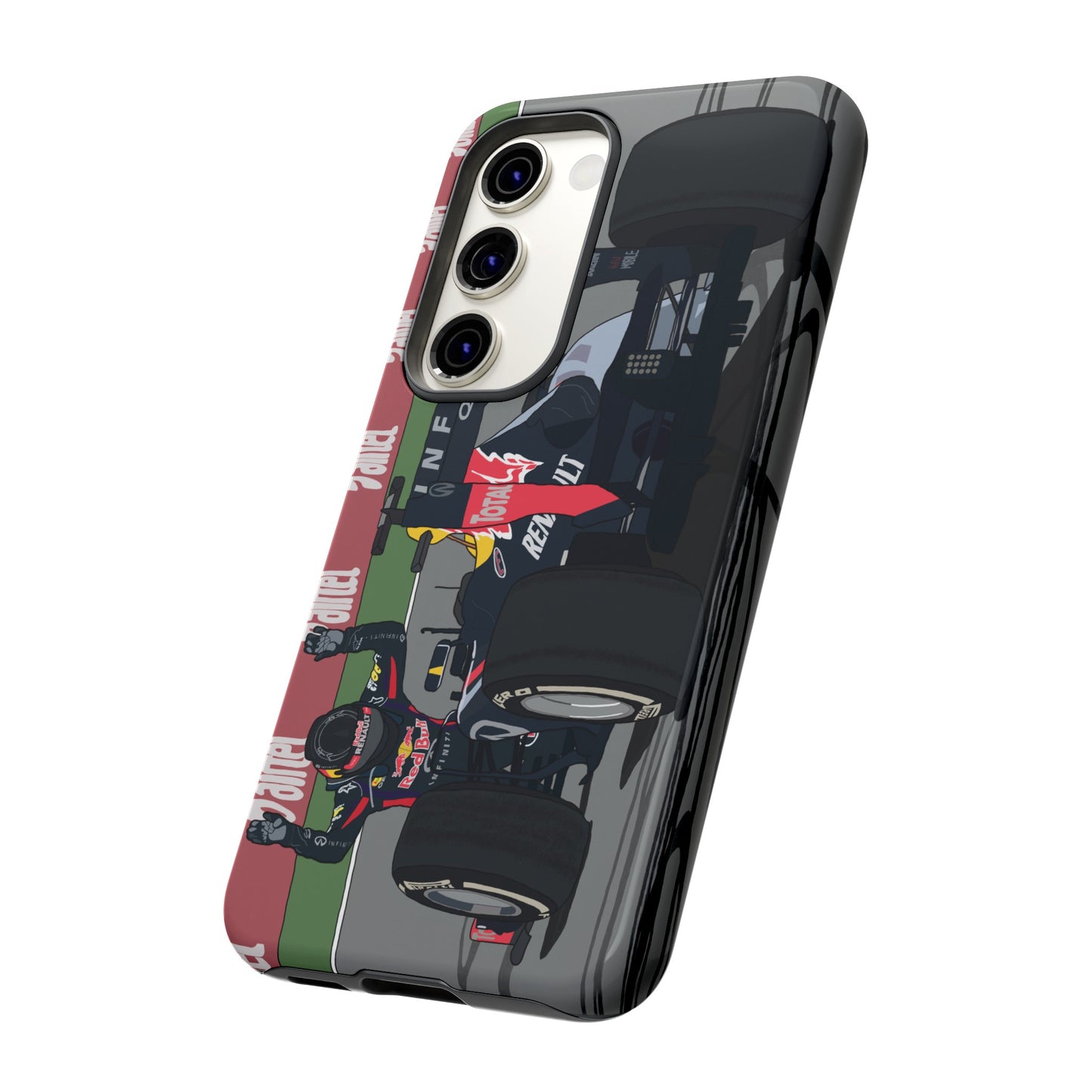 F1 Racing Samsung Phone Case: Sebastian Vettel