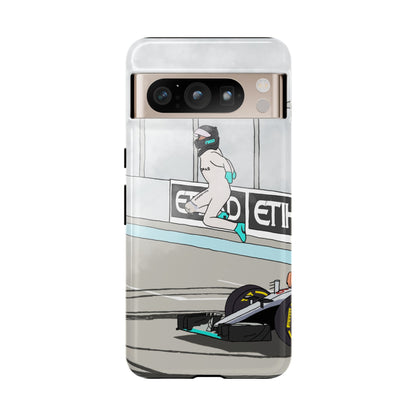 F1 Racing Google Pixel Phone Case: Nico Rosberg